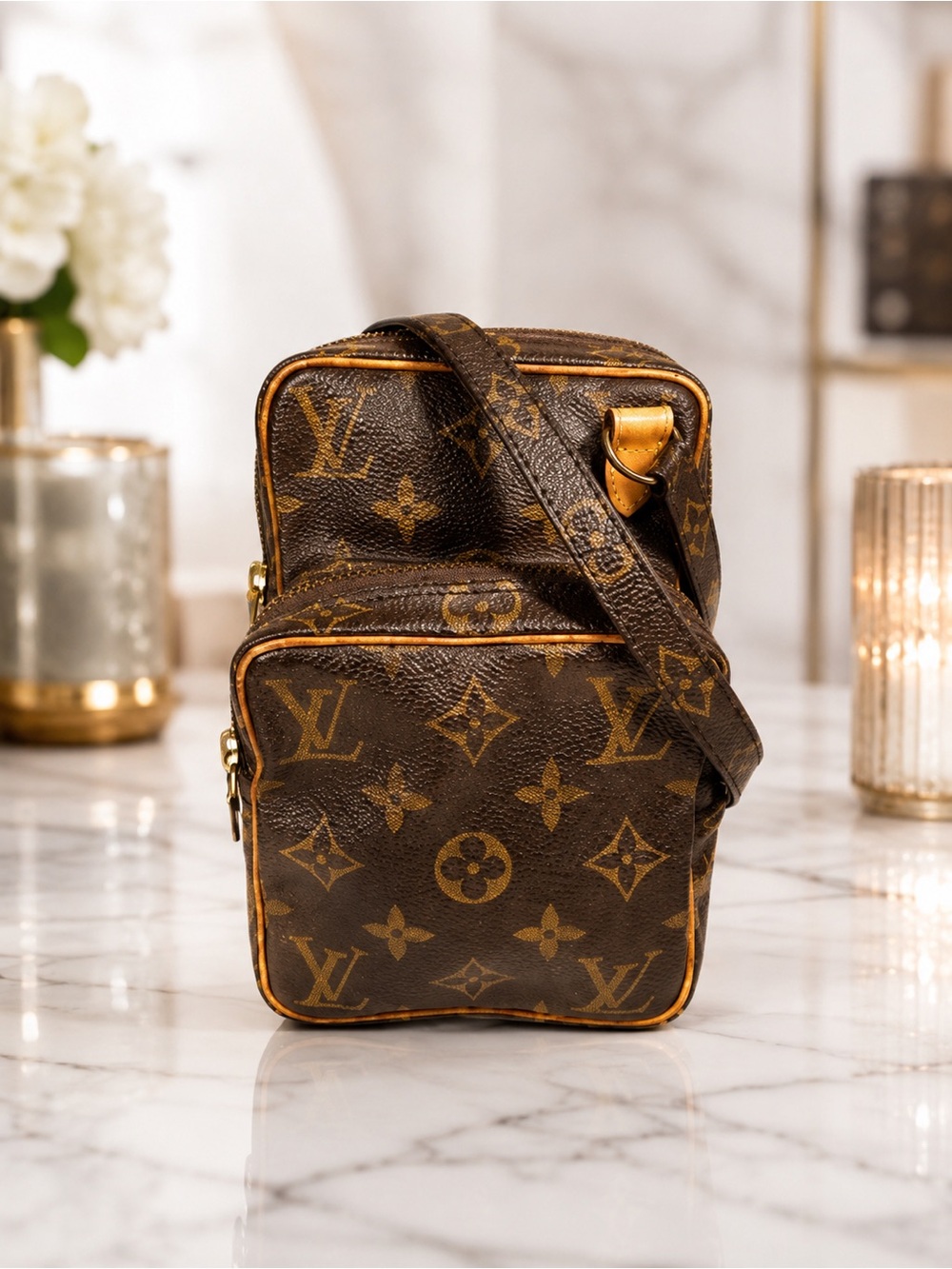 Louis Vuitton Monogram Mini Amazon Crossbody Bag | Vintage | Full Inclusion